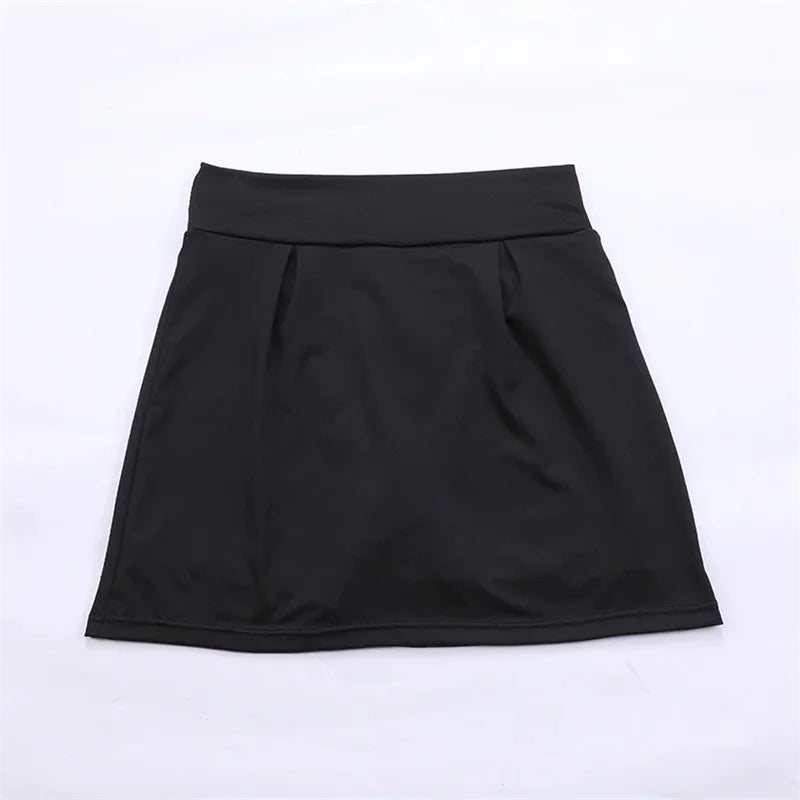DF Summer Sprints Tennis Fitness Short Skirts - Quick Dry