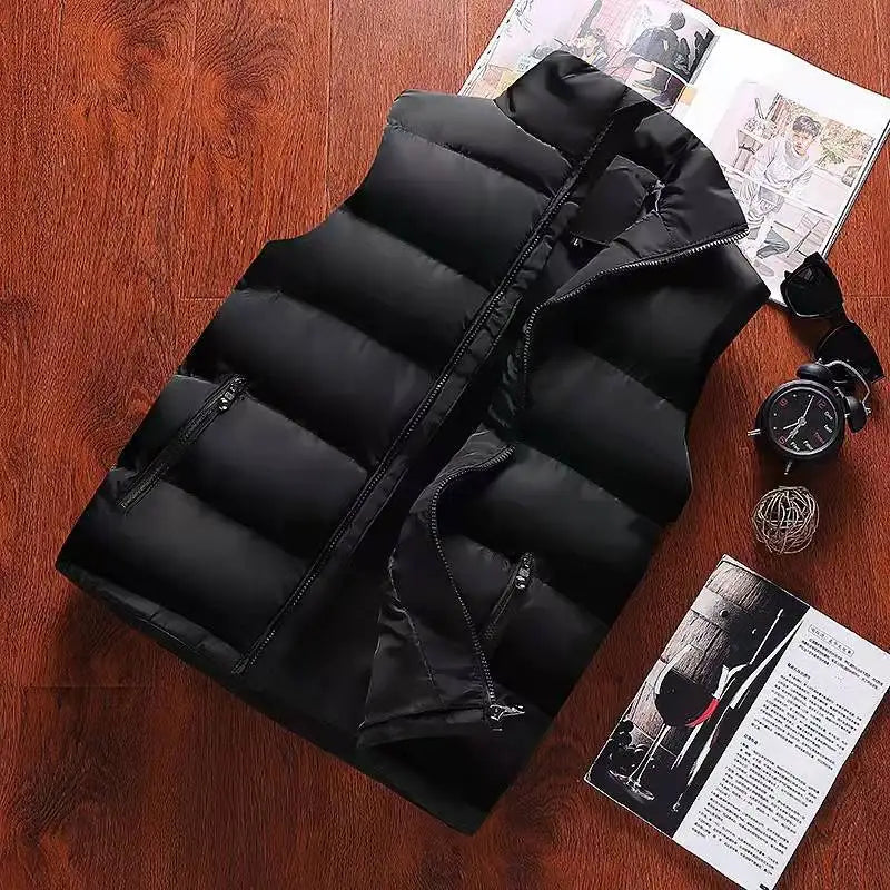 UrbanEdge Mens Winter Vest Waterproof Sleeveless Warmth