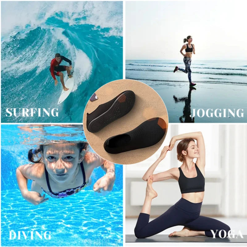 Water Shoes Unisex Quick-Drying Breathable Swimming Anti-Slip Water Sneakers