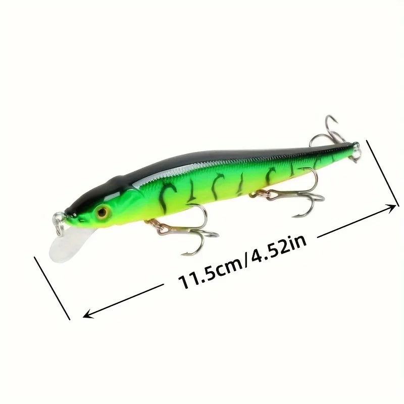ApexLure Minnow Hard Bait Crankbait - Deep Sinking Action