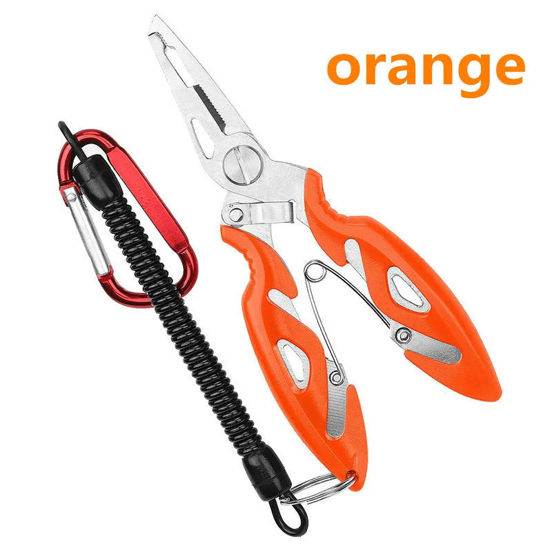 AquaPro Travel Fishing Pliers - Deep Hook Removal Nose