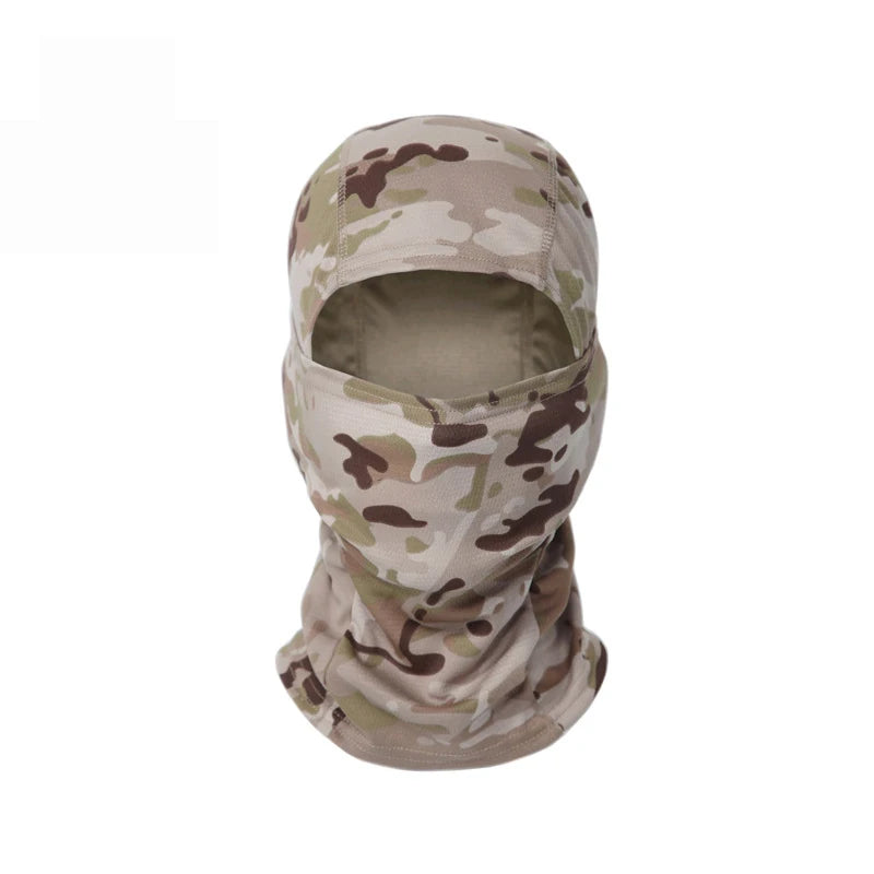 Camouflage Balaclava Full Face Mask Outdoor Sports Hunting Hiking Ski Mask Motorcycle Helmet Inner Cap