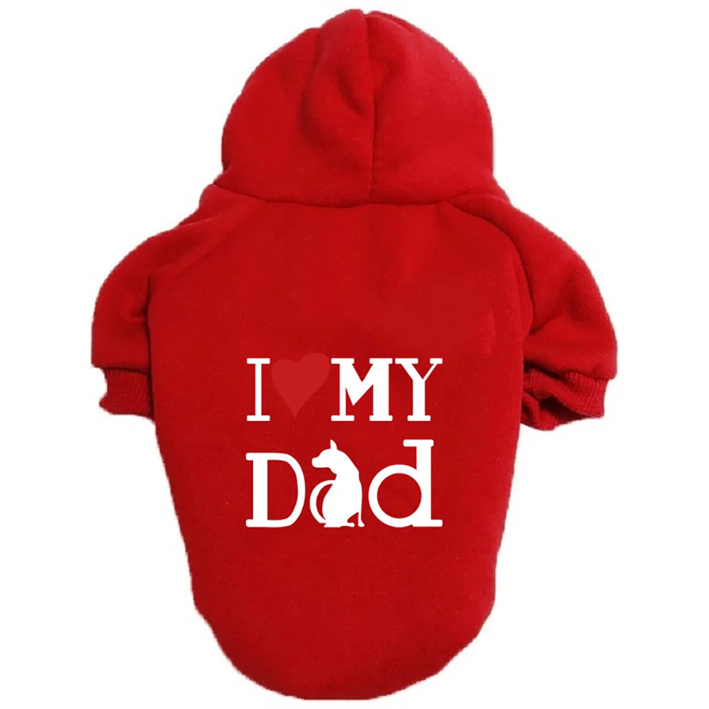 Dog Apparel Clothes Wholesale Cotton Coat Hoodie Pet Jacket Vest Fashion Dog Clothes Clothing For Pet Dog Tracksuit Pyjamas