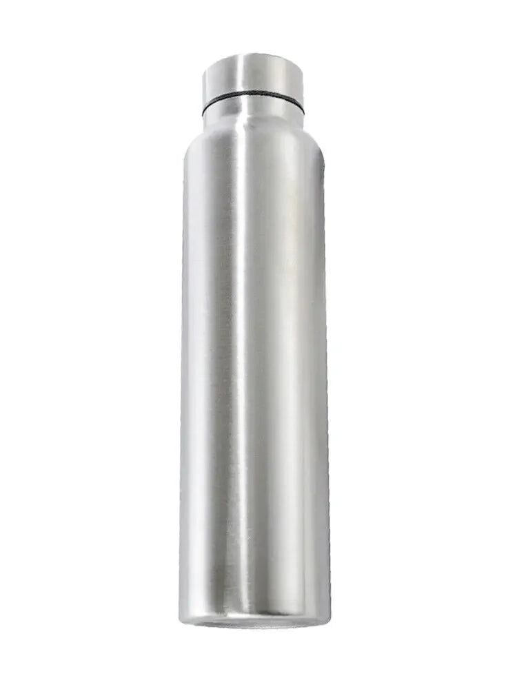 Stainless Steel Sport Bottle Single-Layer Metal Flask Camping Sports Gym