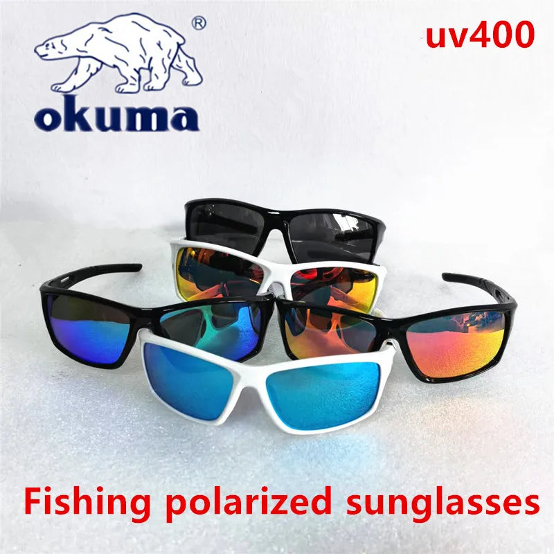 2025 Okuma Polarized Fishing Sunglasses UV400 Protective Bicycle, Driving, Hunting, Outdoor Sports Equipment