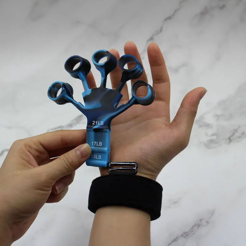 GripNova Finger Exerciser - Six Levels For Stronger Hands