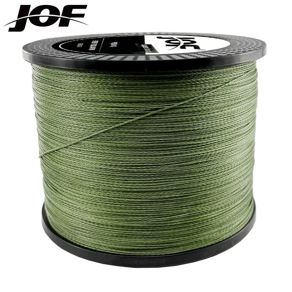 JOF 4 Strands Braided Line - Smooth Strong Durable Carp