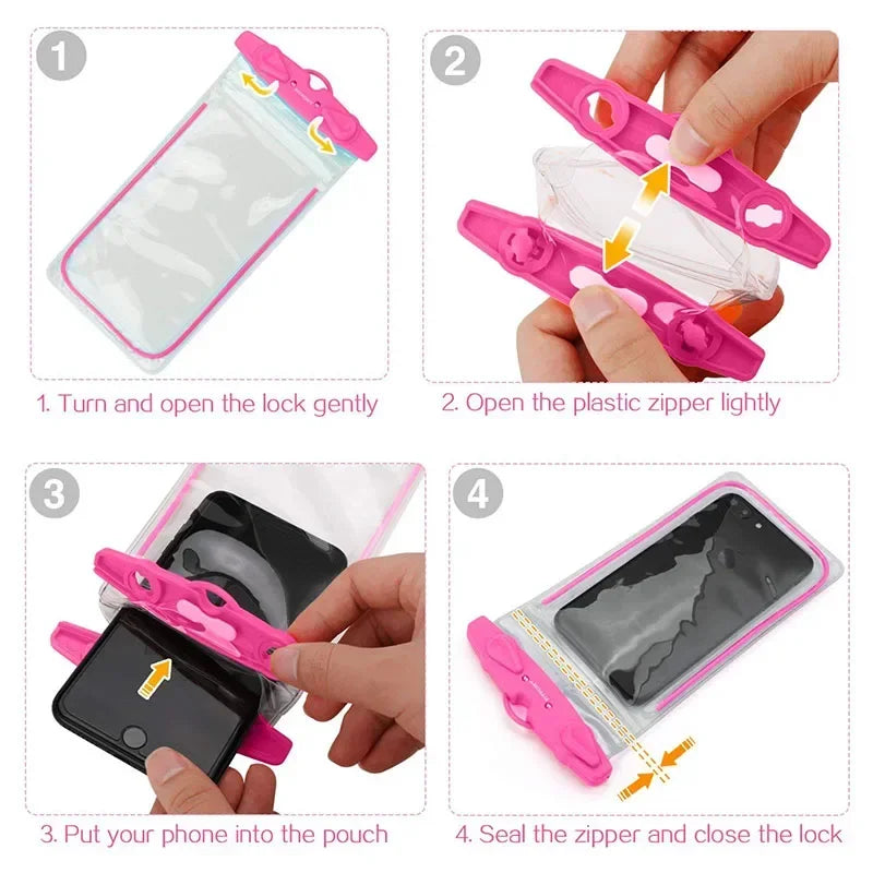 Underwater Dry Bag Case Cover Telefon Waterproof