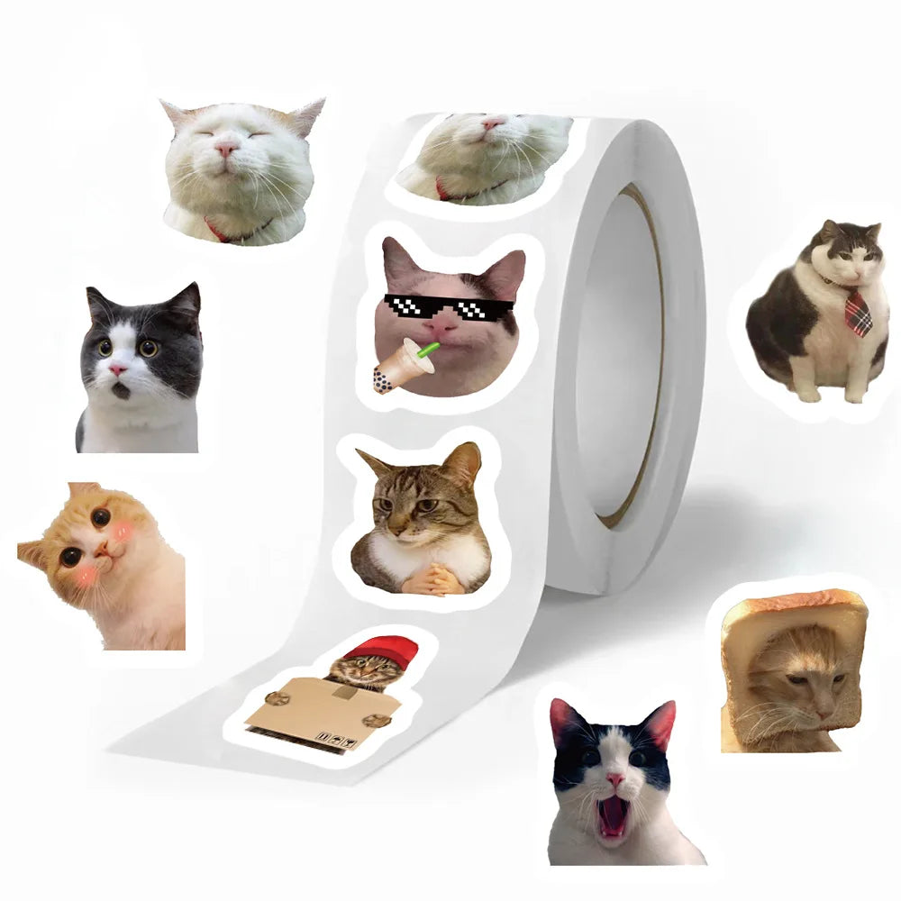 Cartoon Cat Stickers - Reward Stickers Encouragement Sticker For Student Teacher