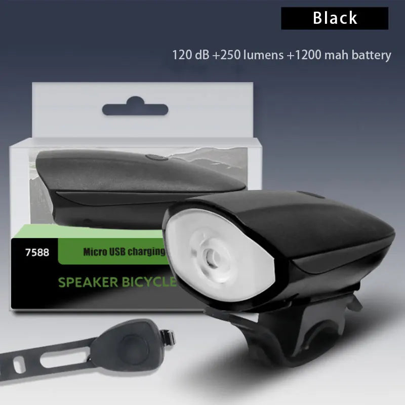 ApexRide Mountain Bike Headlight - USB Rechargeable 3 Modes