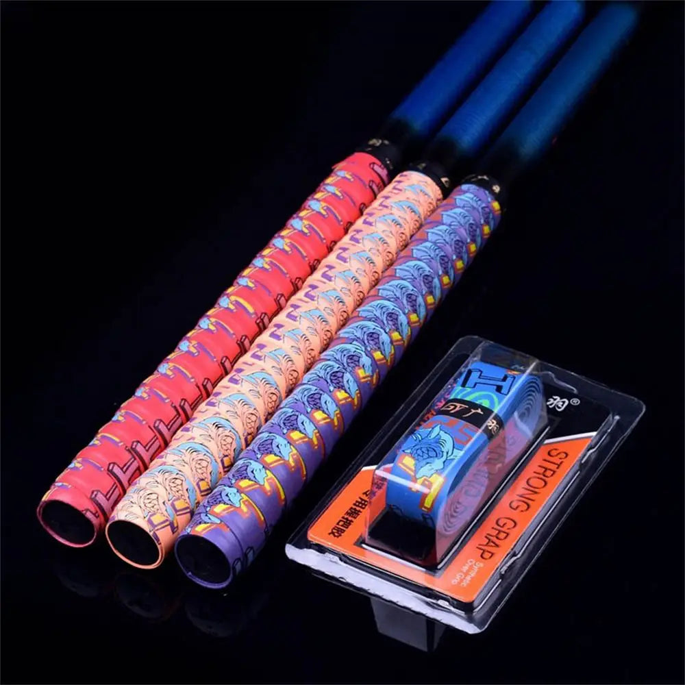 1.5m Insulation Sweat-absorbent Camouflage Fishing Rod Sweatband Fishing Rod Grip Heat Shrink Wrap Racket Handle Grips