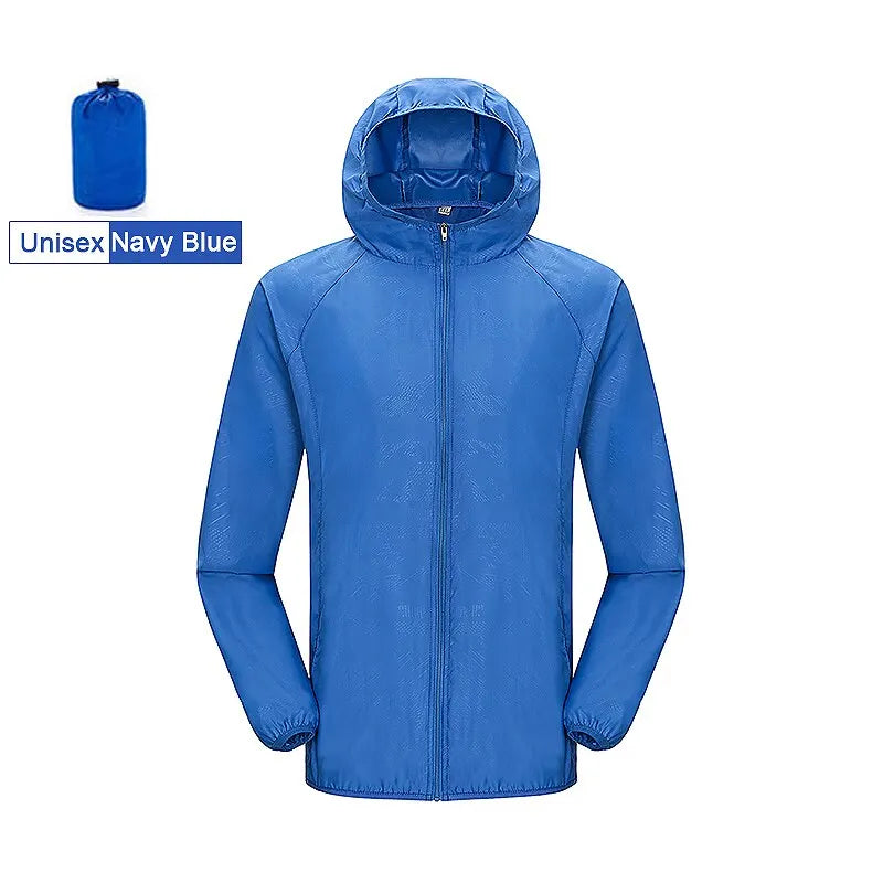 LNGXO Unisex Hiking Jacket - Waterproof Quick Dry UV