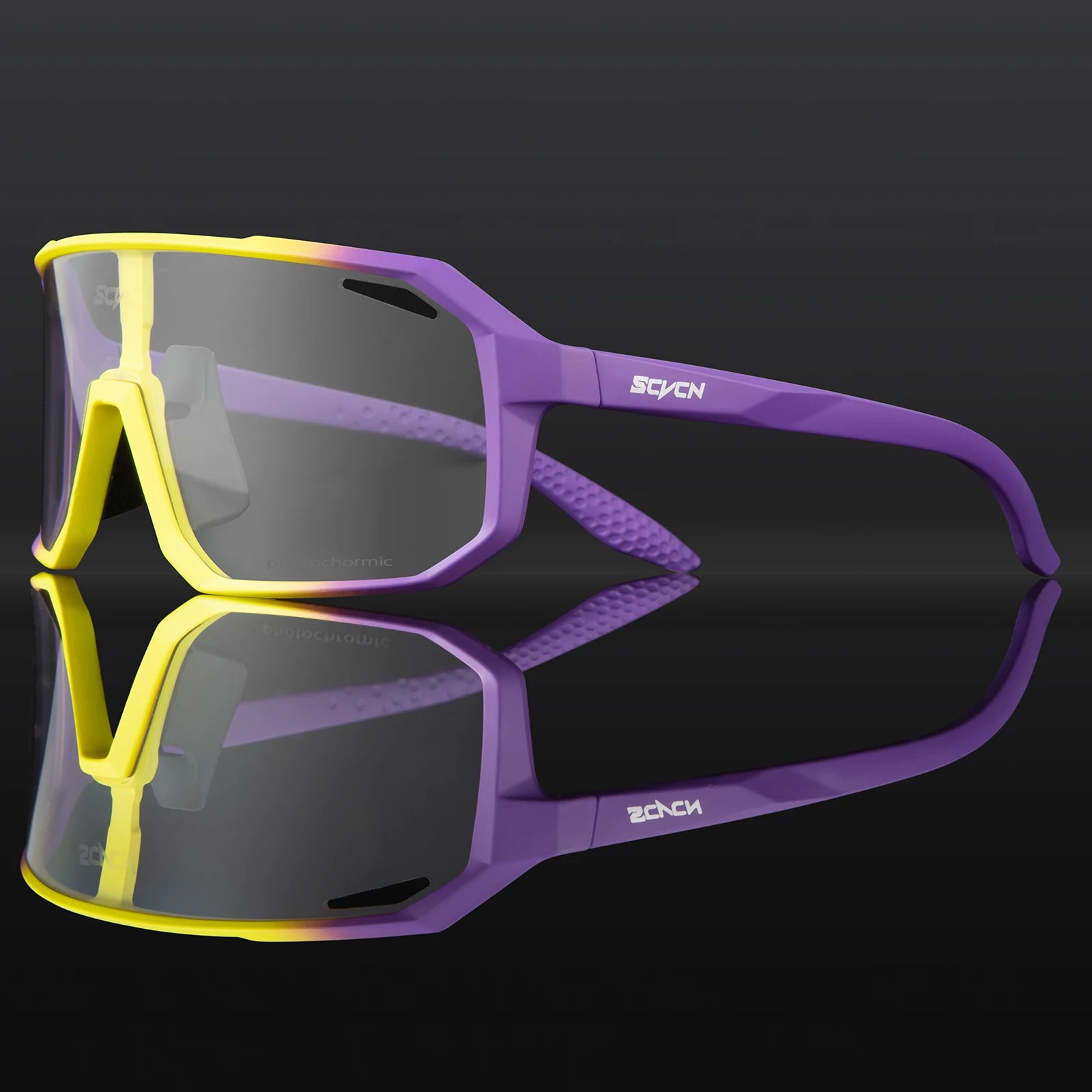 SCVCN Cycling Sunglasses - Photochromic UV400 Lenses