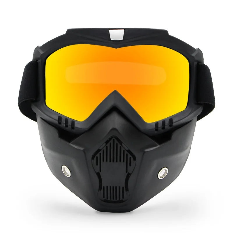 TrailGuard Dustproof Motocross Goggles - Breathable Fit