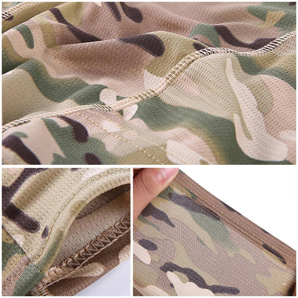 Camouflage Balaclava Full Face Mask Outdoor Sports Hunting Hiking Ski Mask Motorcycle Helmet Inner Cap