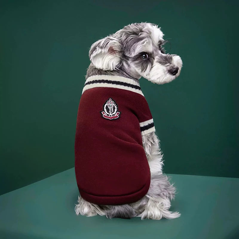 CozyPaws Cat And Dog Christmas Sweater - Warm Polyester