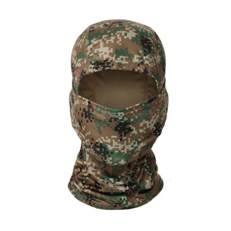 Camouflage Balaclava Full Face Mask Outdoor Sports Hunting Hiking Ski Mask Motorcycle Helmet Inner Cap