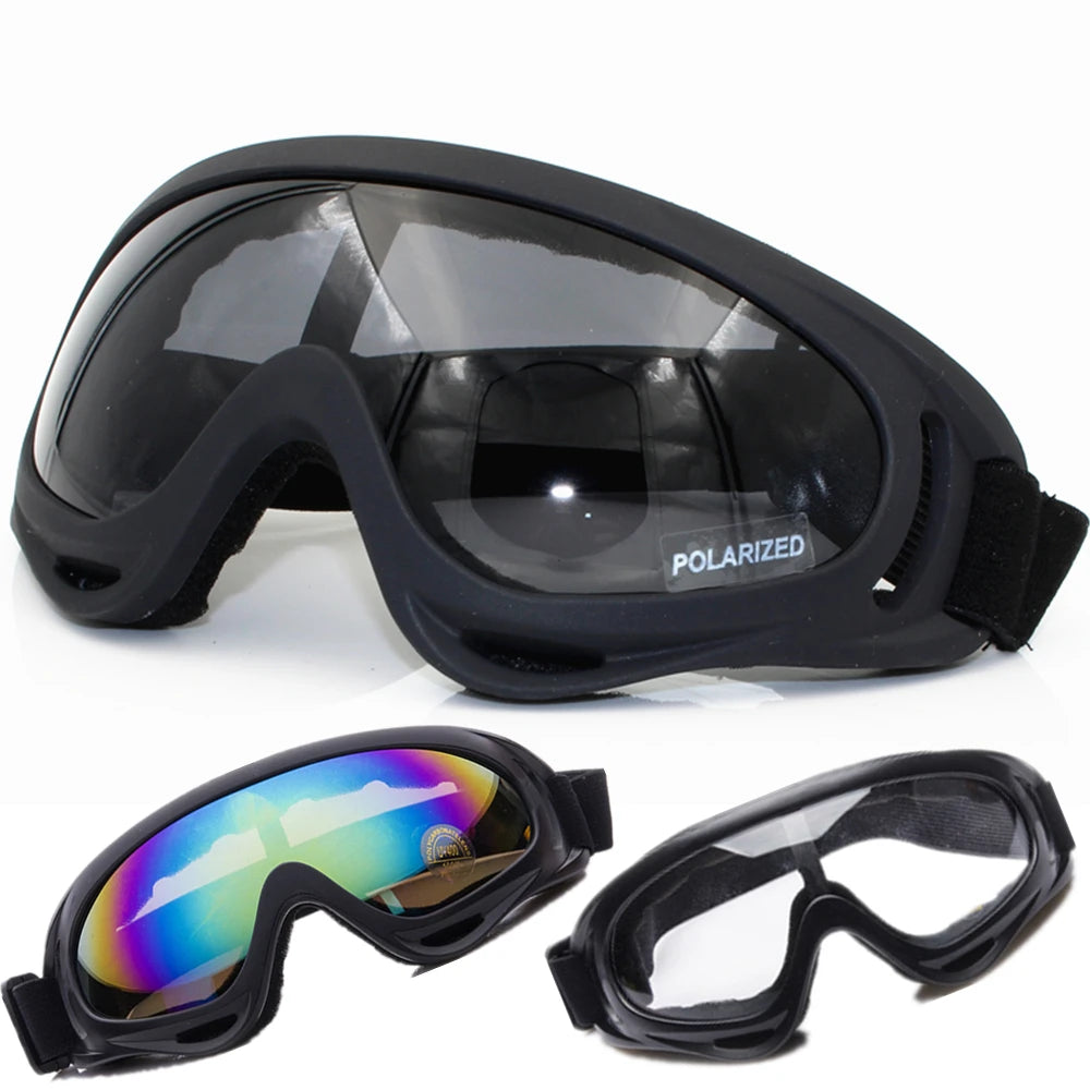 X400 Polarized Motocross Goggles - UV 400 Protection