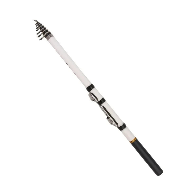 Telescopic Fishing Rod Spinning Mini Travel Rod w/Reel Seat 1.8M/2.1M/2.4M/2.7M/3.0M