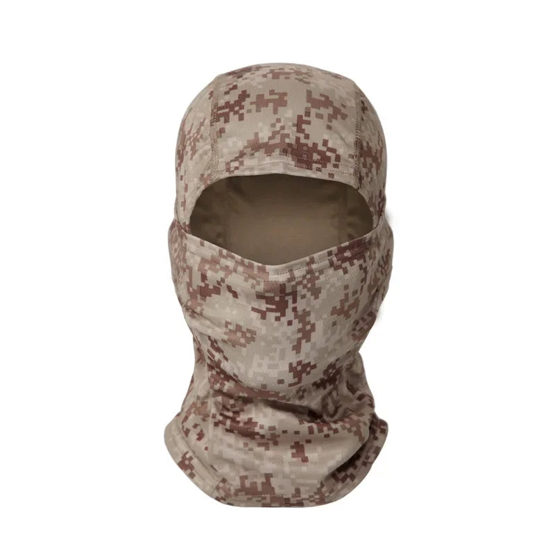 Camouflage Balaclava Full Face Mask Outdoor Sports Hunting Hiking Ski Mask Motorcycle Helmet Inner Cap