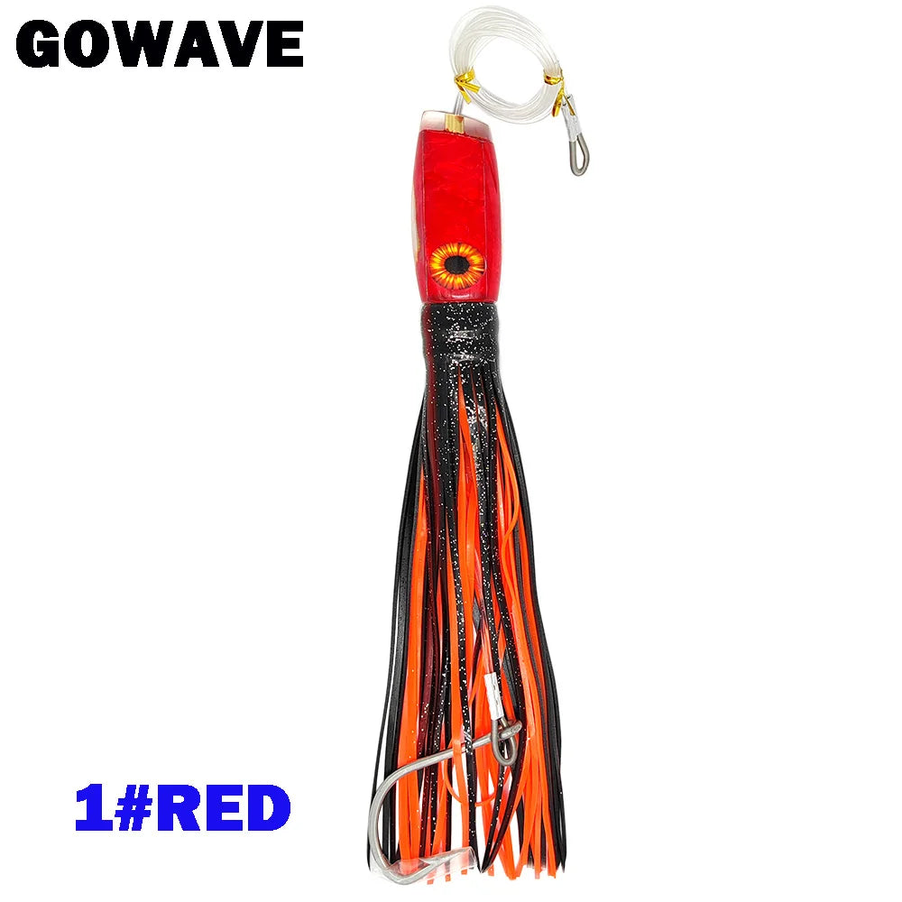 GOWAVE Sailfish Lure 32cm 295g Deepsea Boat Offshore Heavy Big Bait Saltwater Trolling Lures Mahi Marlin Wahoo Big Game Fishing