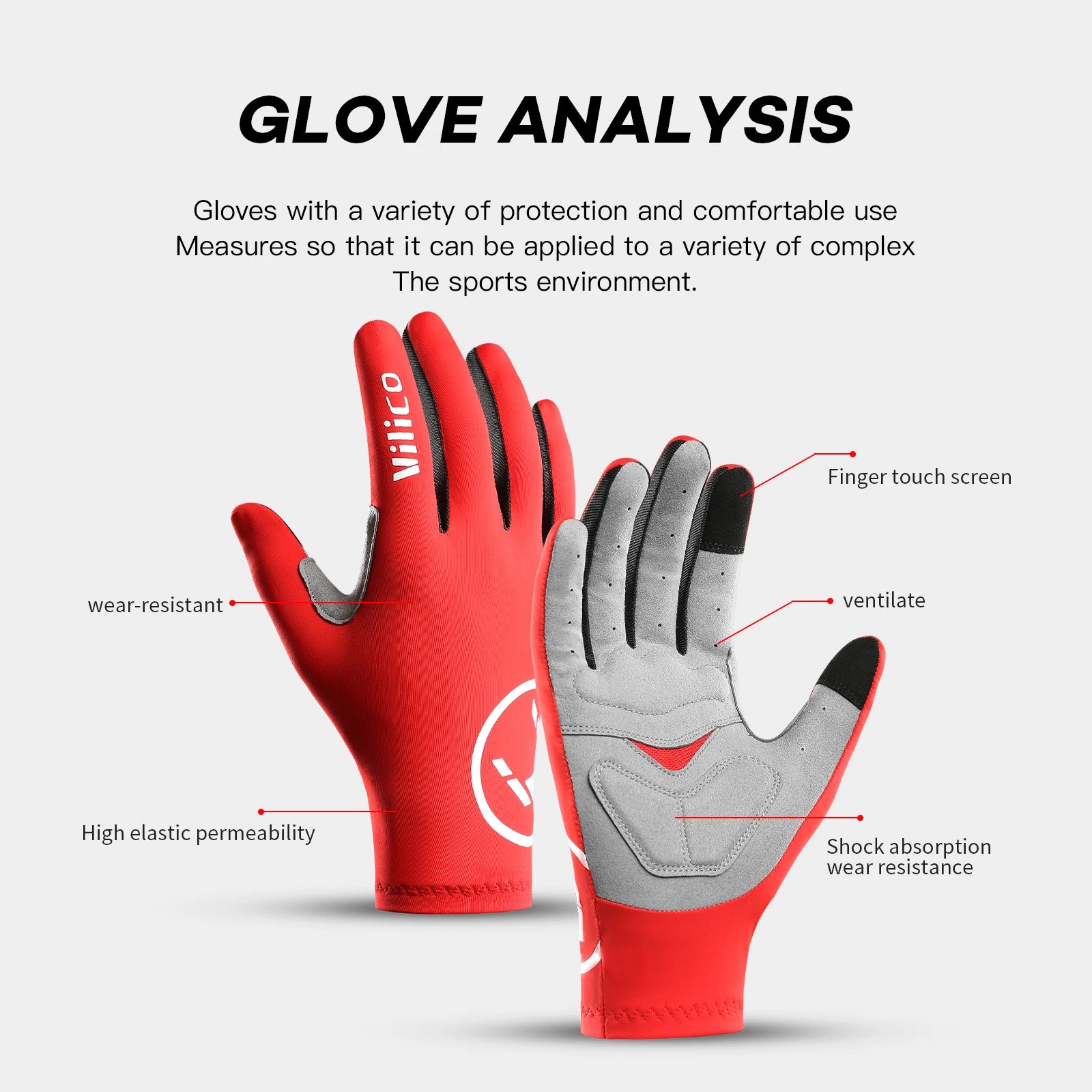GlovePro Summer Men Ice Silk Gloves - Non Slip Breathable