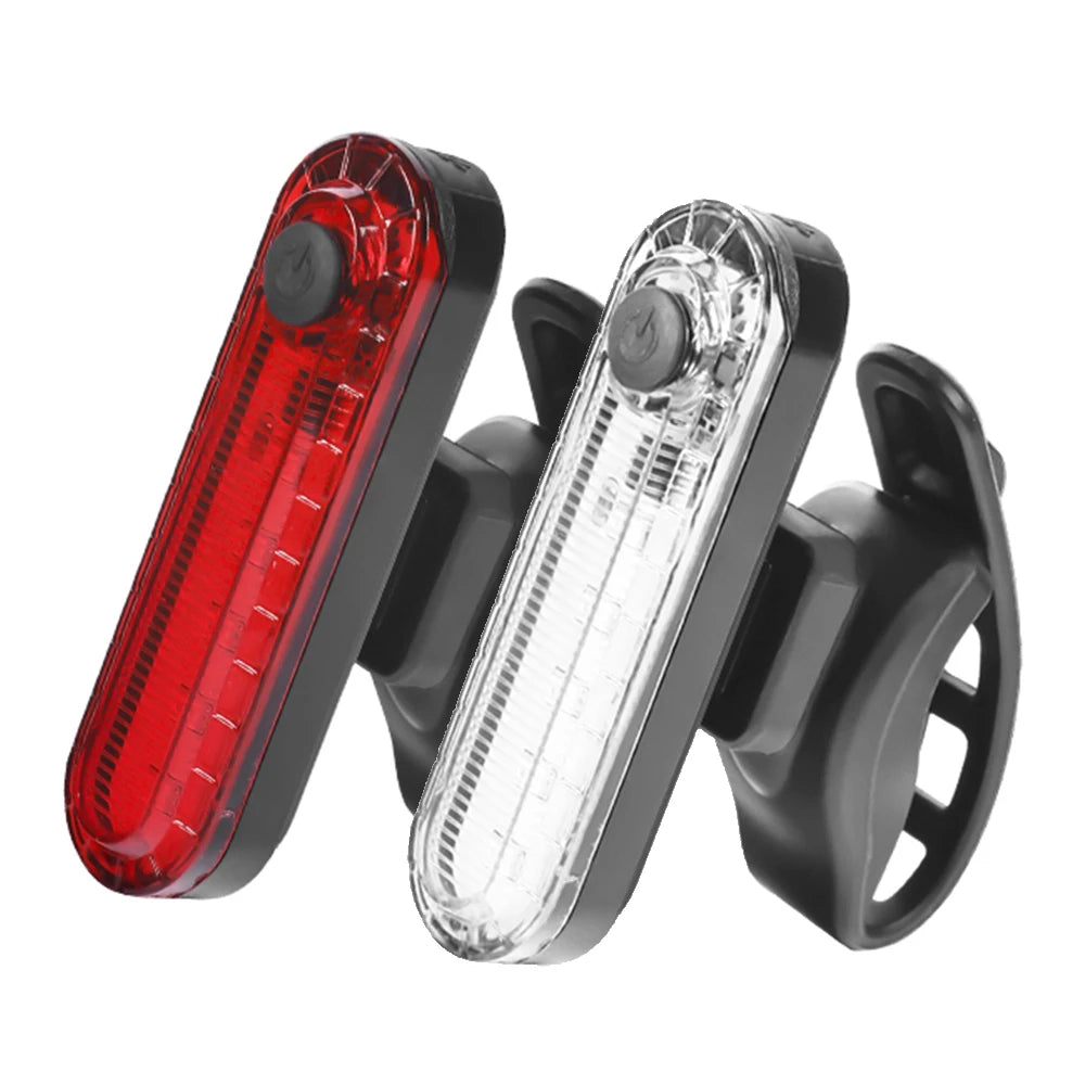 LumaRide Rear Bike Tail Light - Ultra Bright USB LED
