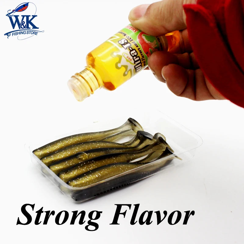 Flavors 25ml Squid Flavor Lure Soft Swimbait - Eco Scent