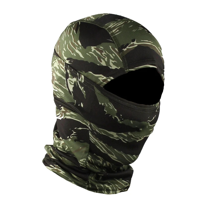 Camouflage Balaclava Full Face Mask Outdoor Sports Hunting Hiking Ski Mask Motorcycle Helmet Inner Cap