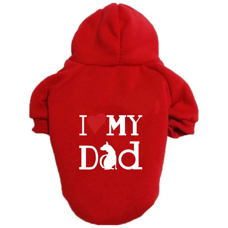 Dog Apparel Clothes Wholesale Cotton Coat Hoodie Pet Jacket Vest Fashion Dog Clothes Clothing For Pet Dog Tracksuit Pyjamas