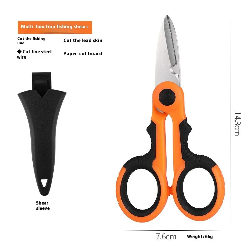 AquaPro Fishing Scissors - Portable Line Cutter For Anglers
