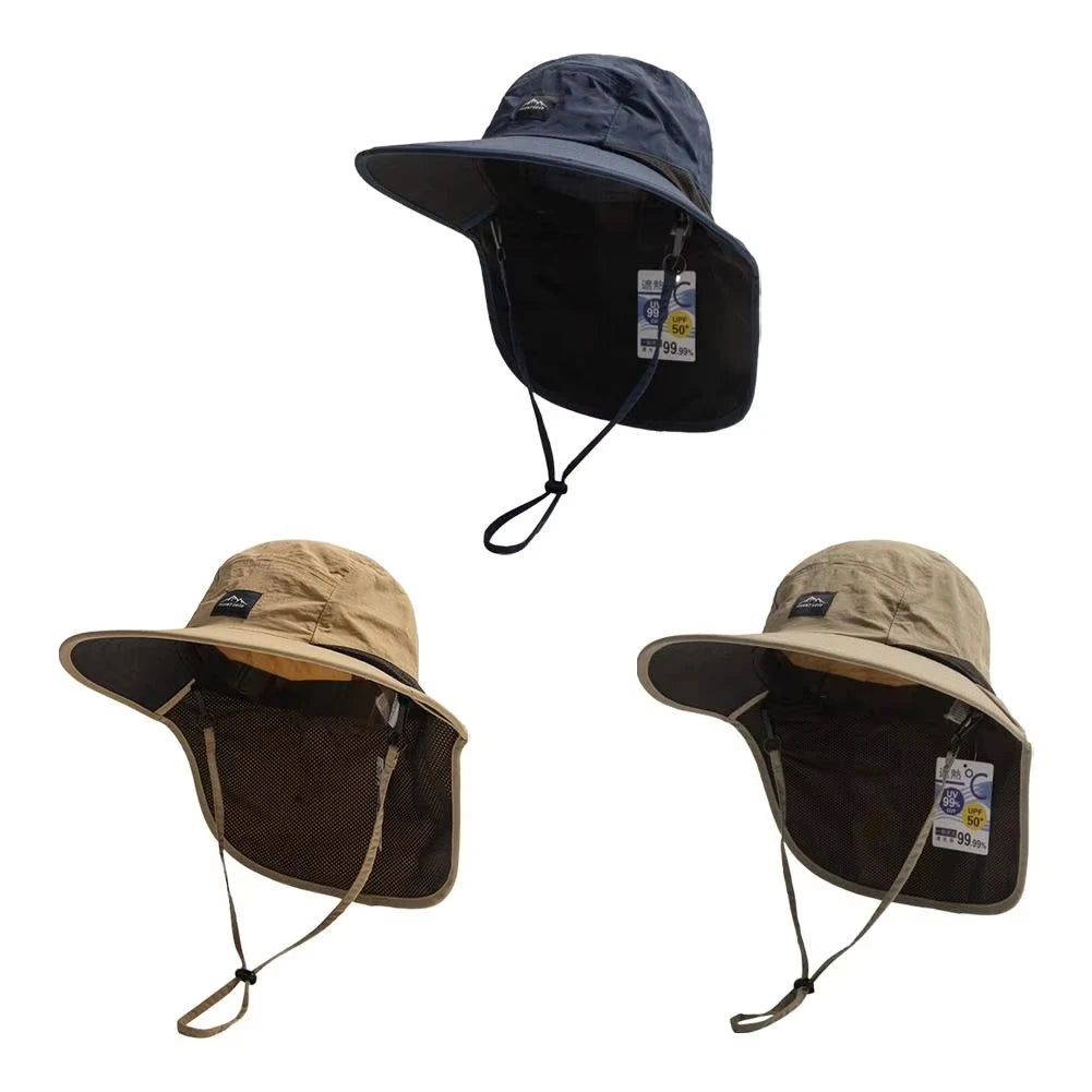 AquaSun Quick-Drying Sun-Proof Cap - UV Protected Airy Mesh